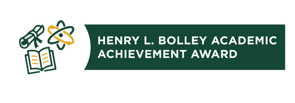 Henry L. Bolley Academic Achievement Award