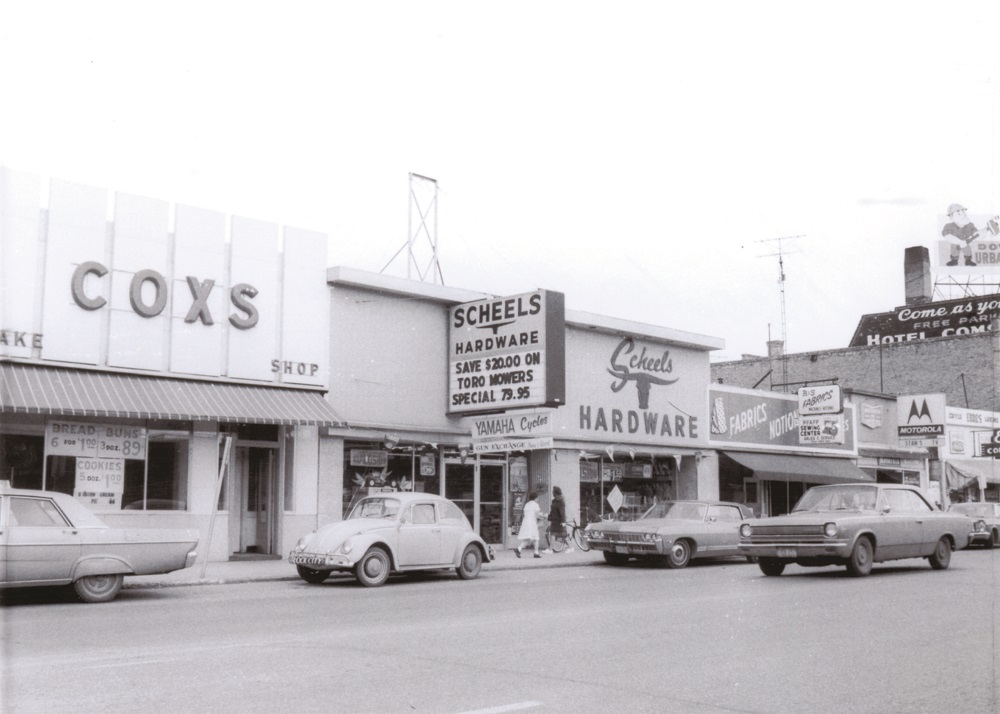 Scheels store in Moorhead, MN - 1962
