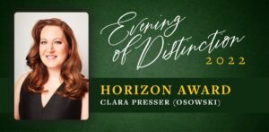 Horizon Award | Clara Presser (Osowski) | Evening of Distinction 2022 | NDSU Foundation