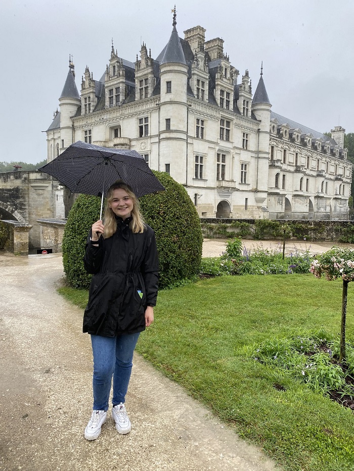 A rainy day couldn’t dampen the beauty of Château de Chenonceau.