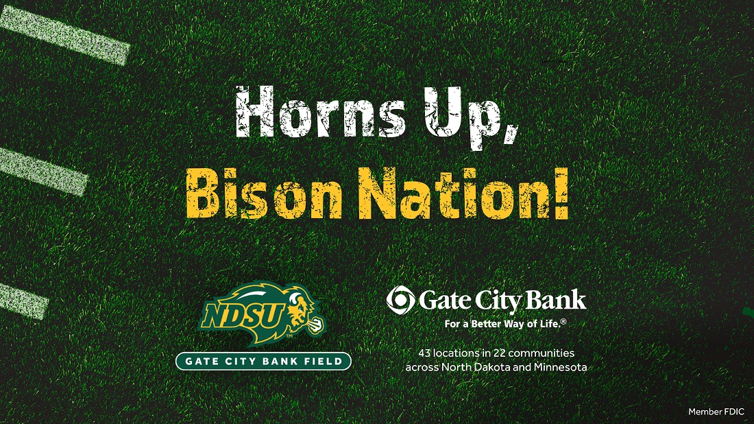 Horns Up, Bison Nation! | Gate City Bank Field | Gate City Bank