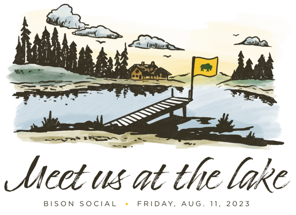 Meet Us at the Lake | Bison Social | Friday, August 11, 2023