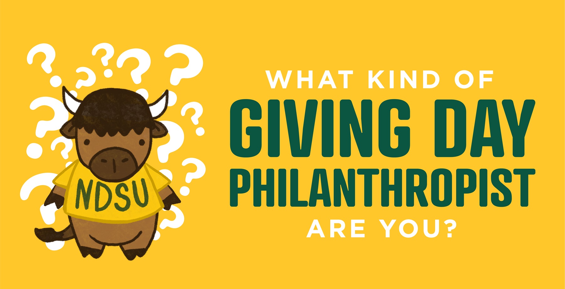 What kind of Giving Day Philanthropist are you?