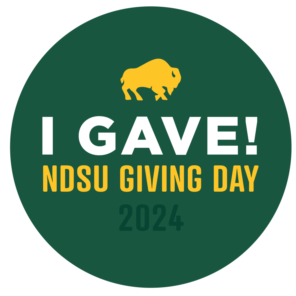 Graphic: I Gave! | NDSU Giving Day 2024