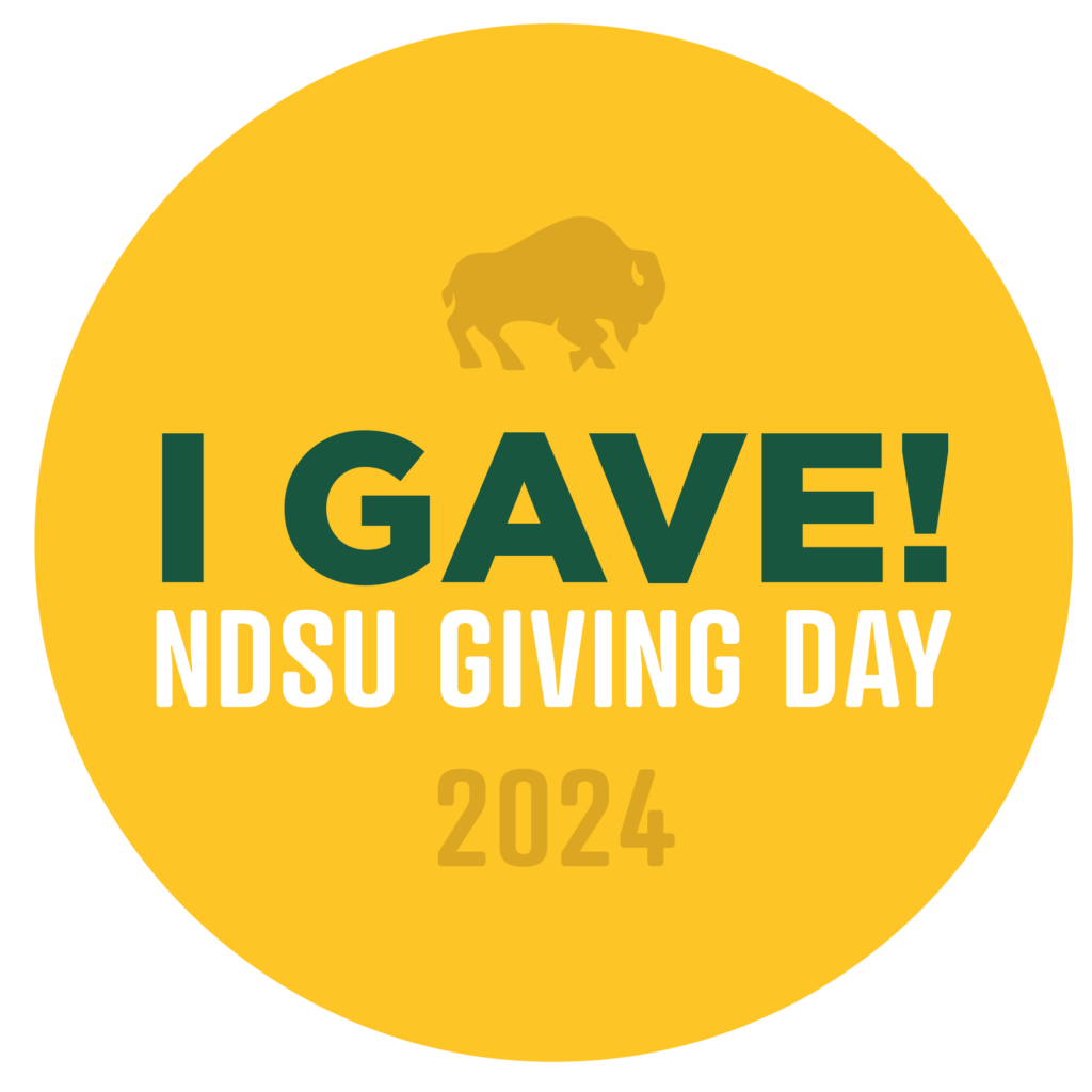 Graphic: I Gave! | NDSU Giving Day 2024