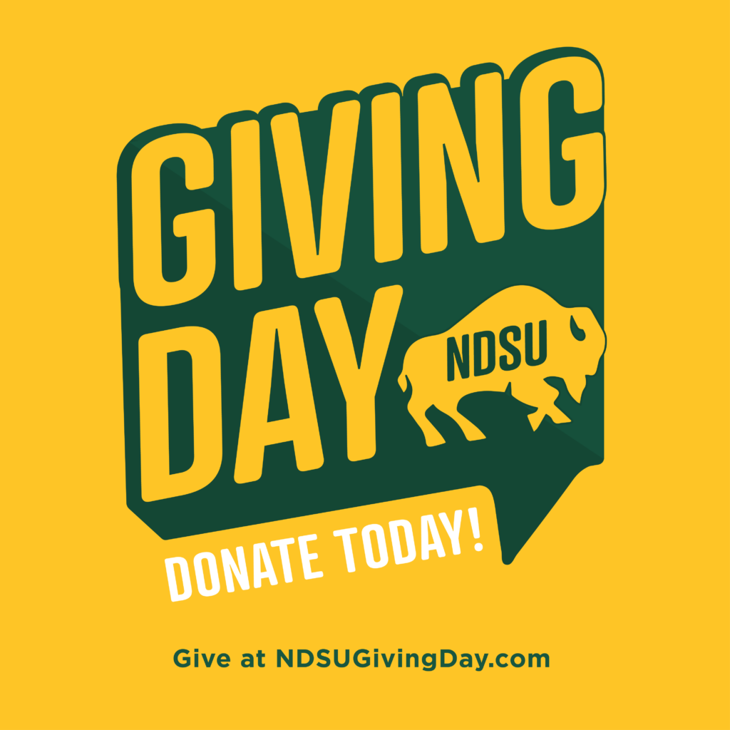 Graphic: Donate Today! | NDSU Giving Day