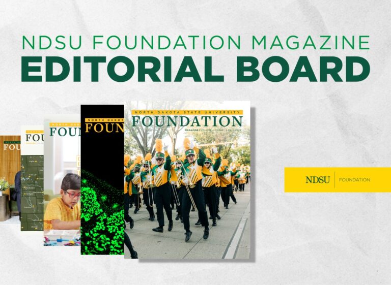 NDSU Foundation Magazine Launches Editorial Board