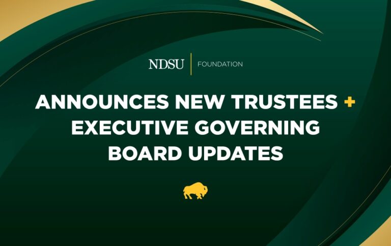NDSU Foundation announces new Trustees and Executive Governing Board updates