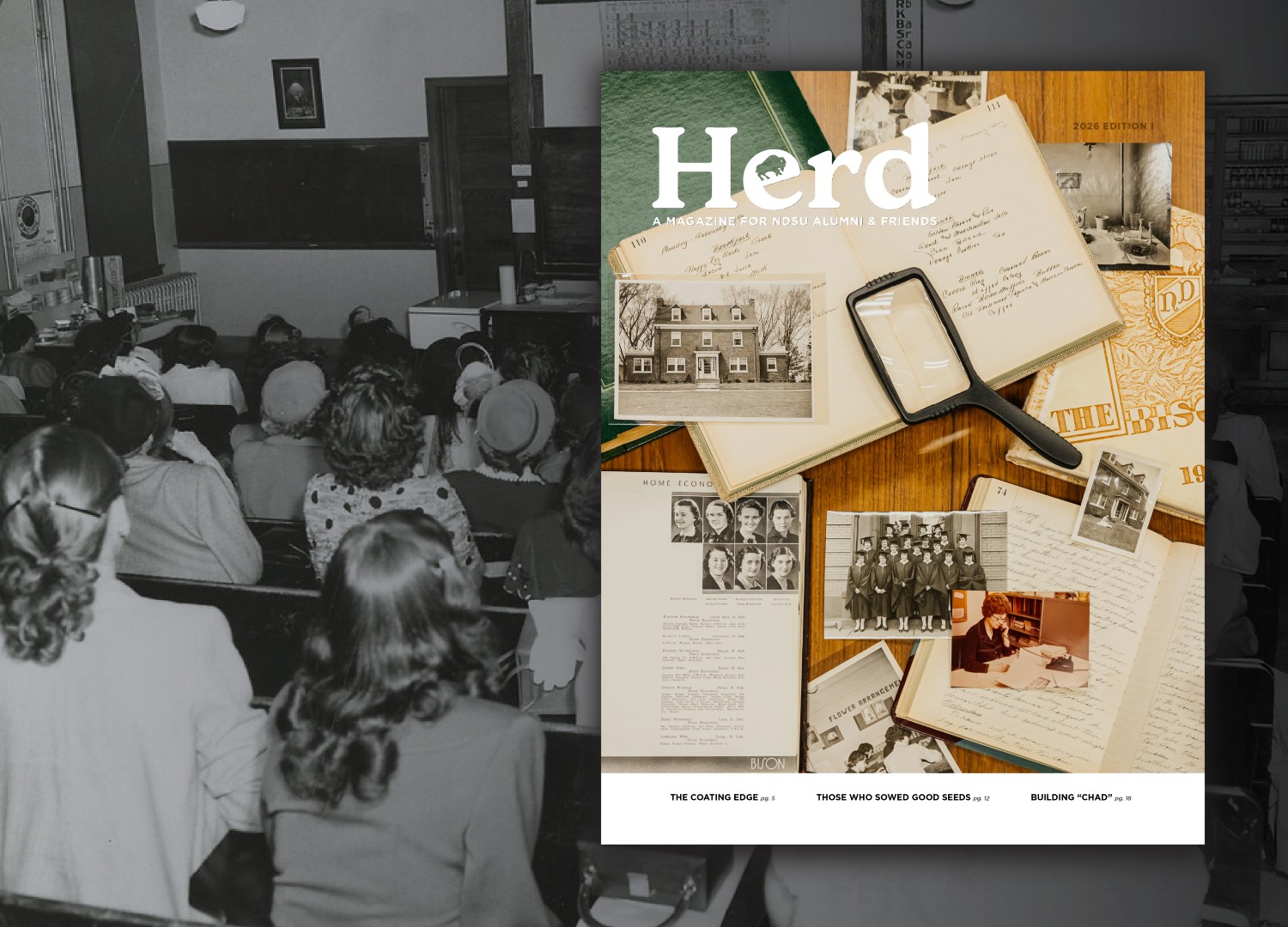Herd - A Magazine for NDSU Alumni and Friends | 2026 Edition I | Cover Photo