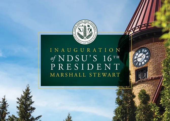 Inauguration of NDSU’s 16th President