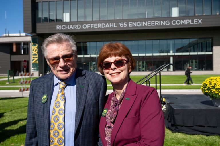 NDSU celebrates ribbon cutting and dedication of Richard Offerdahl ’65 Engineering Complex