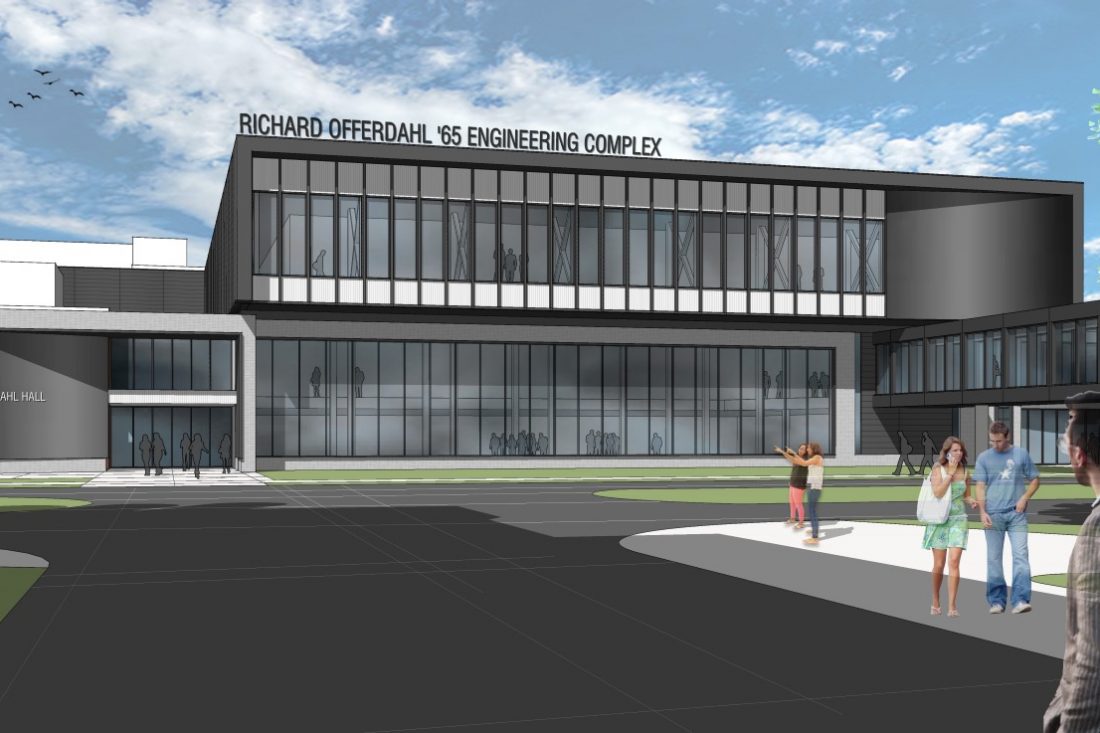 Richard Offerdahl ’65 Engineering Complex photo Rendering: Richard Offerdahl '65 Engineering Complex